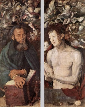 Albrecht Dürer Werke - die Dresdner Altar Seitenflügel Nothern Renaissance Albrecht Dürer